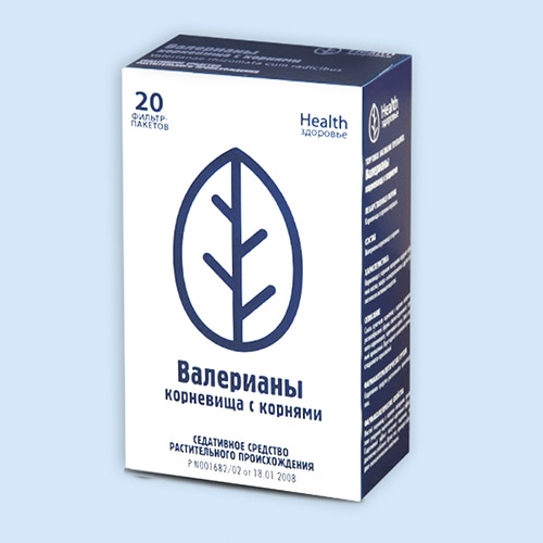 Валерианы корневища с корнями